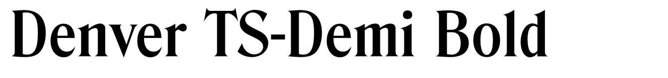 Denver TS-Demi Bold